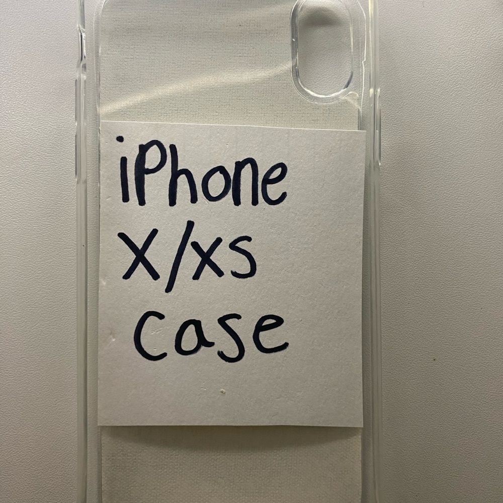 Clear iPhone X/XS Case